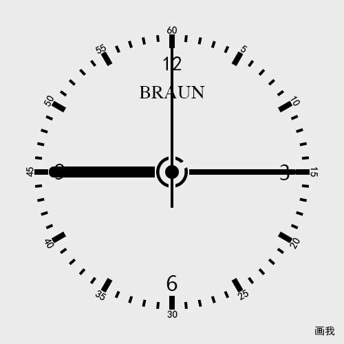 临摹-时钟GIF|图标|GUI|画我 - 原创设计作品 - 站