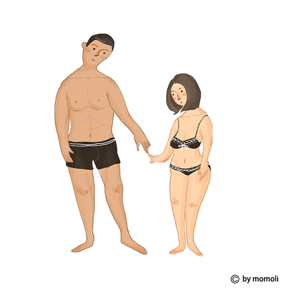 喜欢的荧幕情侣,穿上他们的打扮,扮演他们