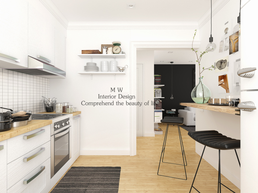 单身公寓,一个自由的生活方式|室内设计|空间\/建