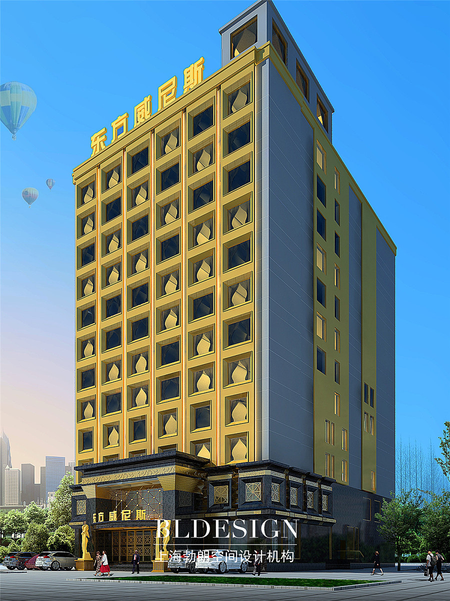 河南知名专业酒店设计公司--信阳东方威尼斯洗