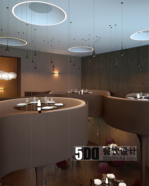 大自然主题餐厅|室内设计|空间\/建筑|5DD空间设