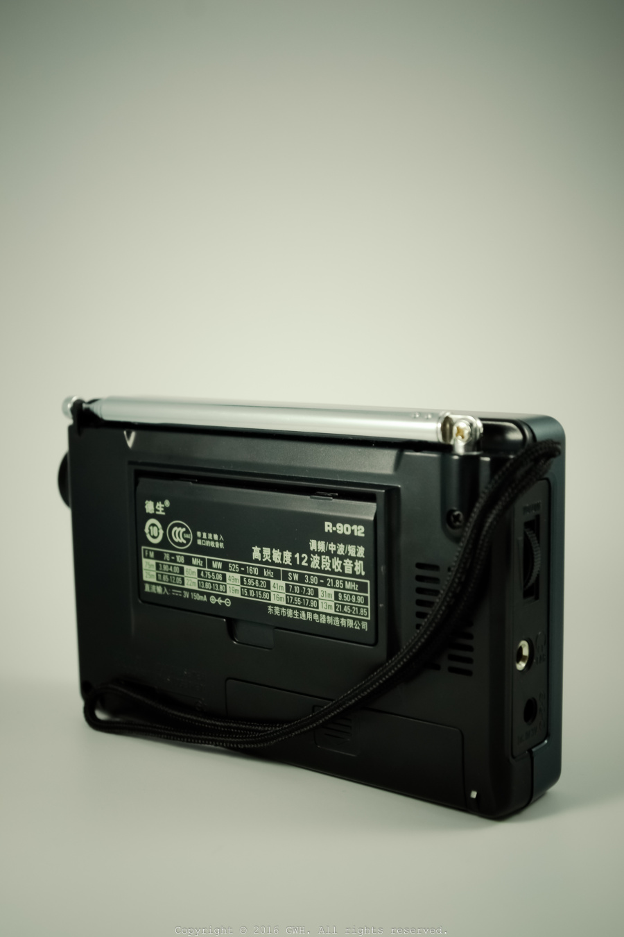 德生R9012十二波段收音机|产品|摄影|在北岳 -