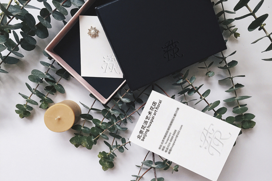 花派艺术花店视觉系统|VI\/CI|平面|西安高鹏设计