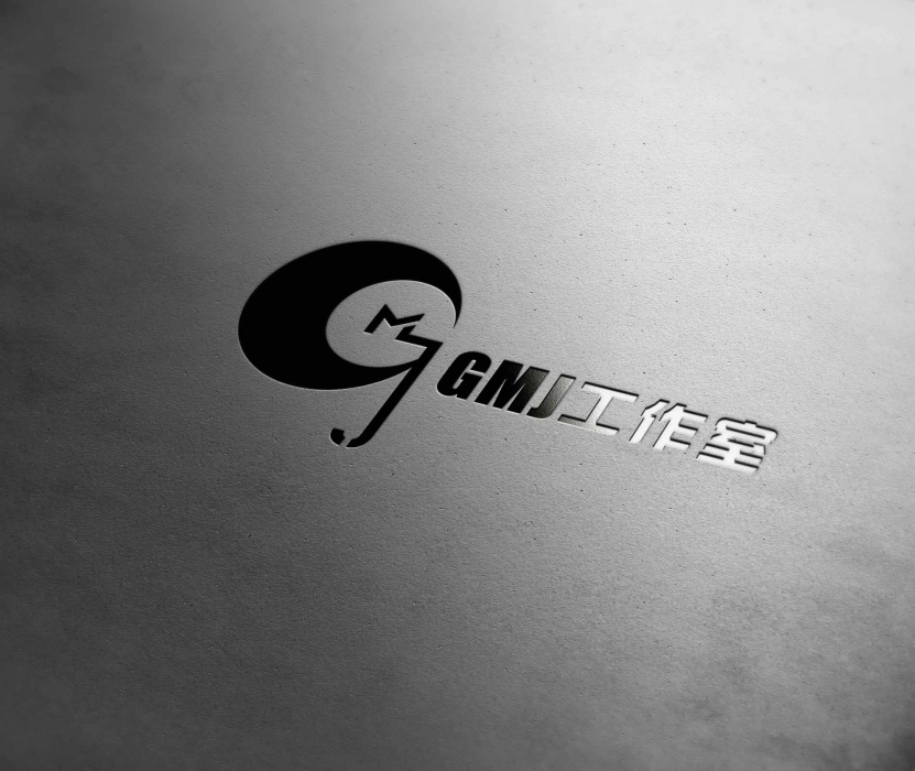 gmj工作室logo标识设计展示