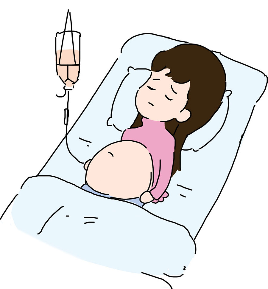 十月怀胎的辛苦|短篇\/四格漫画|动漫|荒荒花颜绘