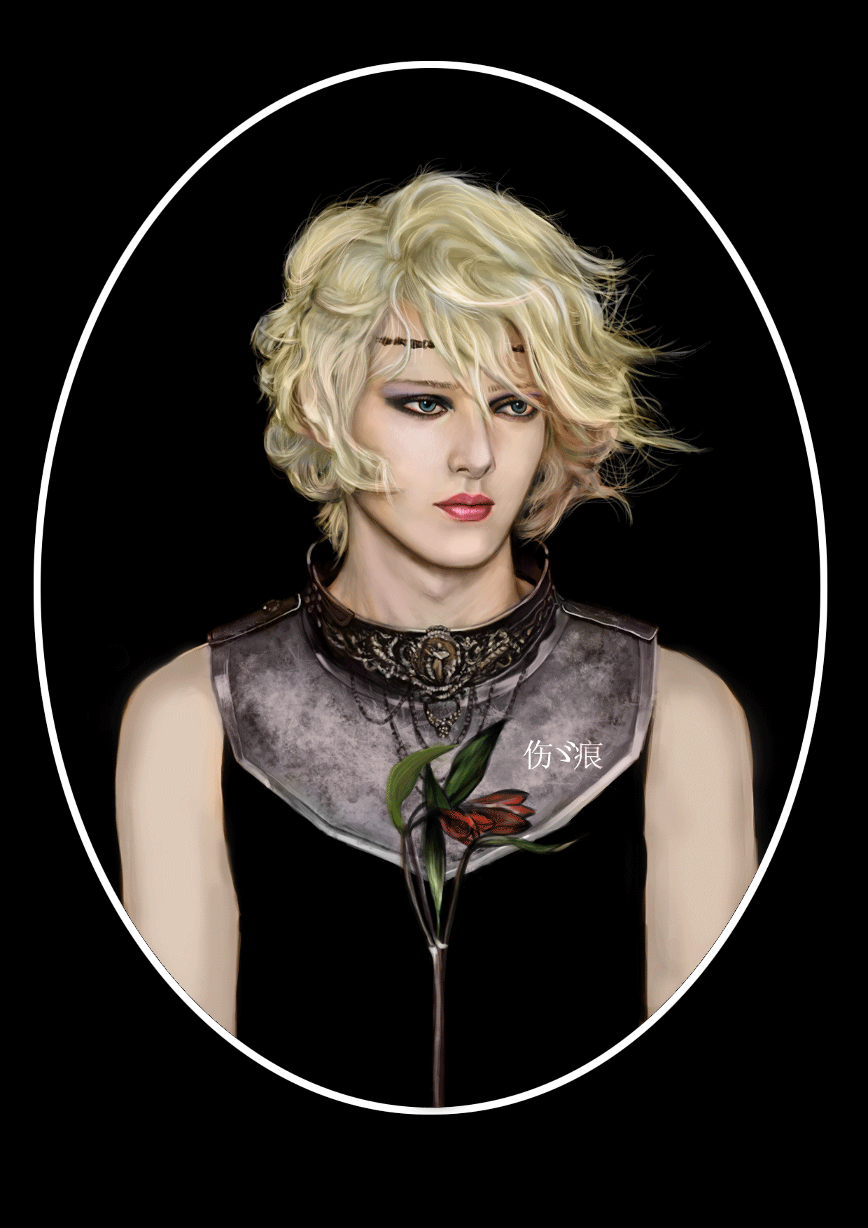 【分享一个写实画的过程gif】