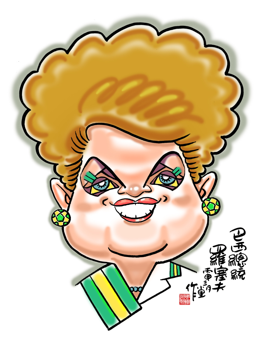 鲤鲲作品《20国集团领导人漫画合集》|肖像漫