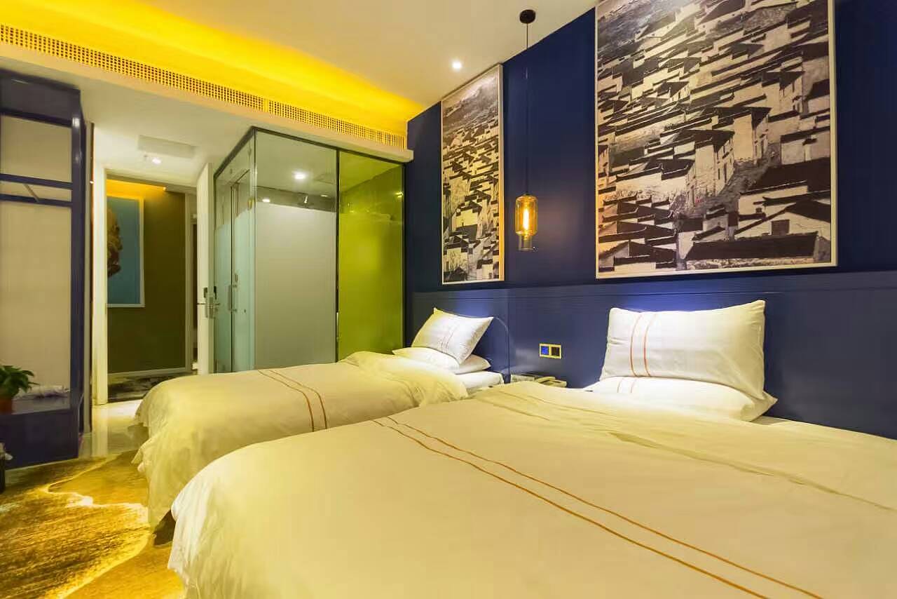 郑州时尚快捷酒店设计装修|郑州时尚快捷酒店设计公司|空间|室内设计|郑州温泉酒店设计 - 原创作品 - 站酷 (ZCOOL)