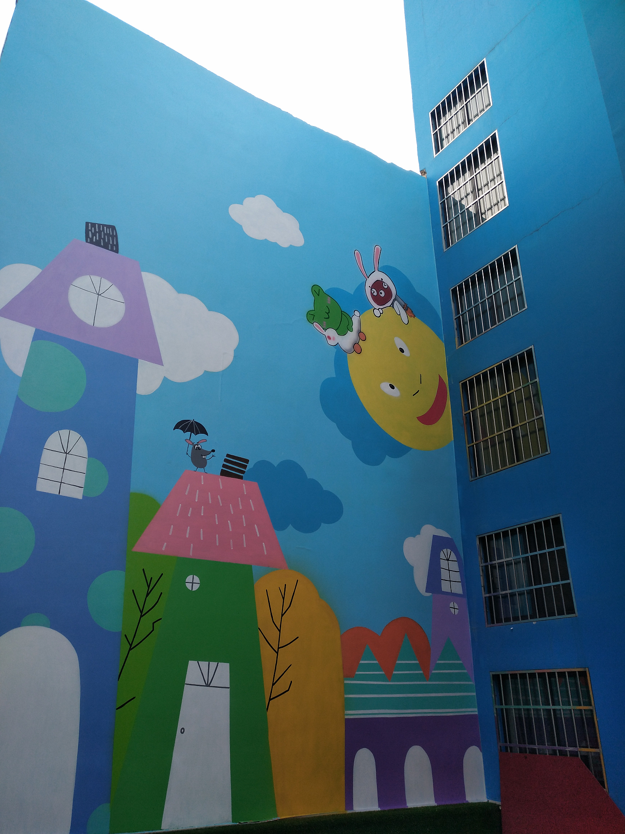 西安市未央区北徐第一幼儿园彩绘设计(已验收