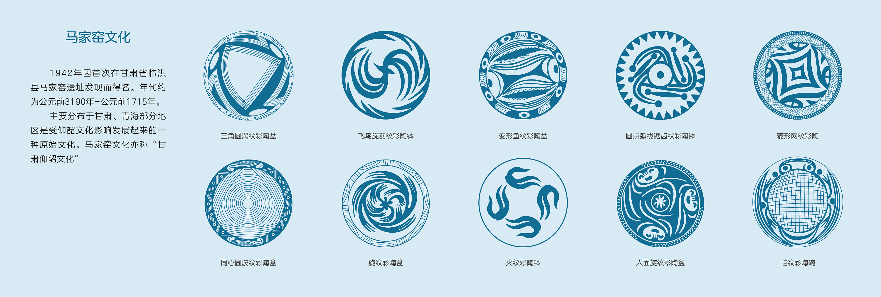 中国新石器时代·陶器纹样研究|平面|图案|安商贸视觉