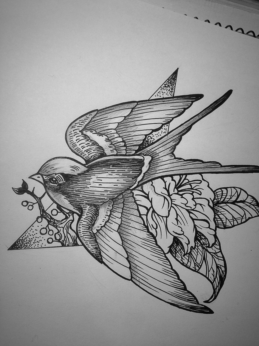 近来画的纹身手稿|涂鸦\/潮流|插画|gorillaX - 原创