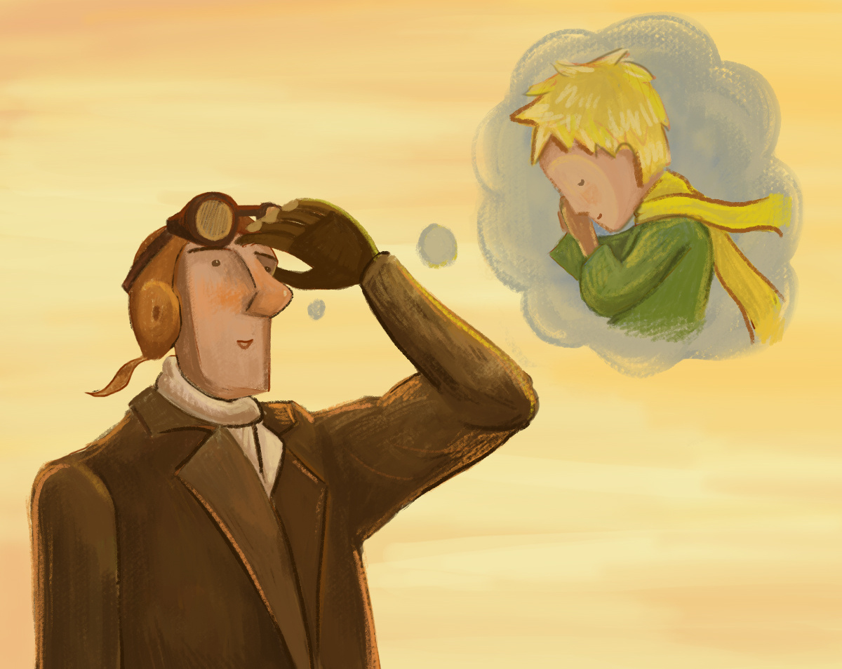 小王子去了哪里|插画|商业插画|四月与十月 - 原创作品 - 站酷 (ZCOOL)