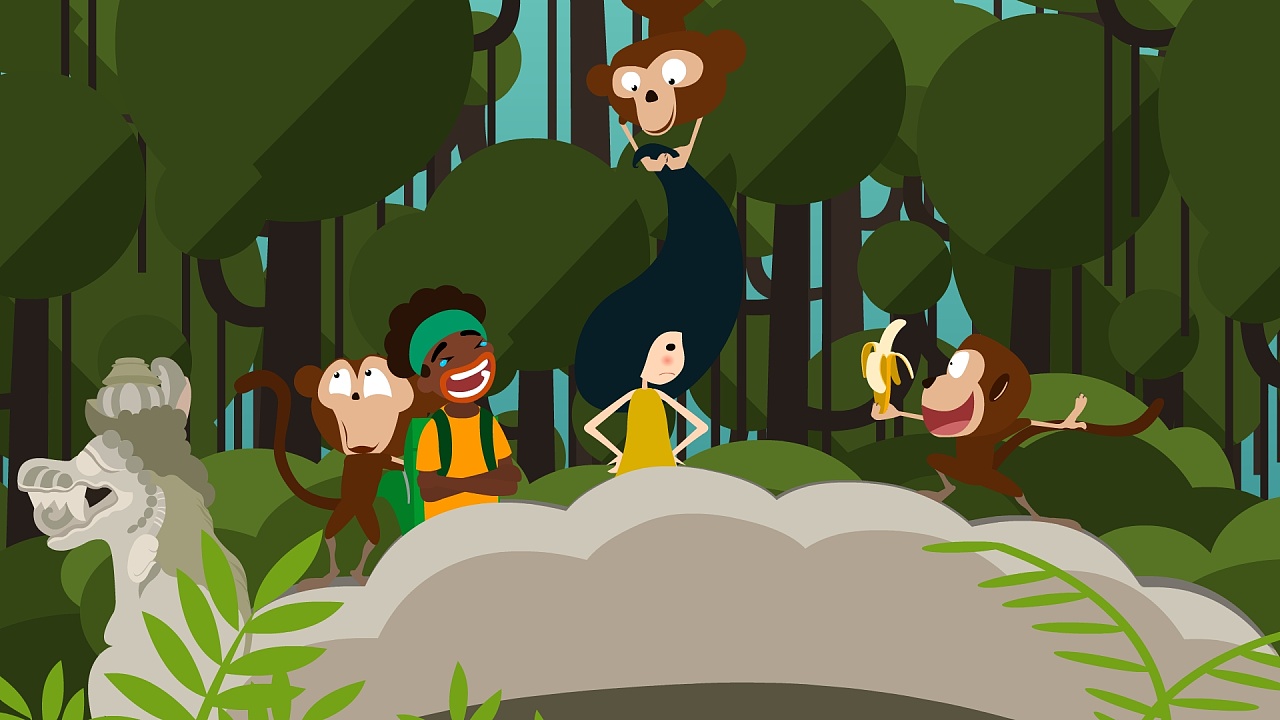 毕业旅行(在飞碟说画的场景)