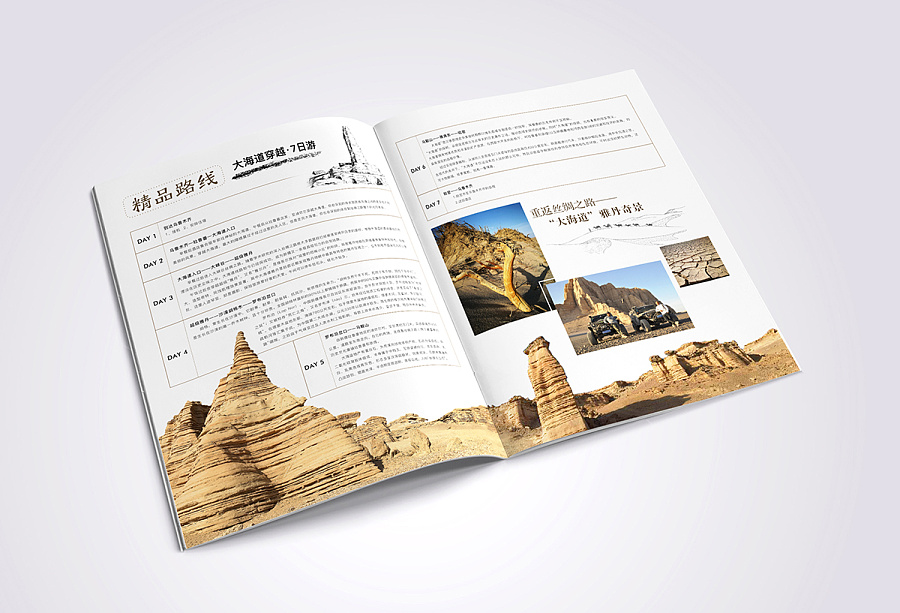 新疆户外探险旅行社物料及画册设计|宣传品|平