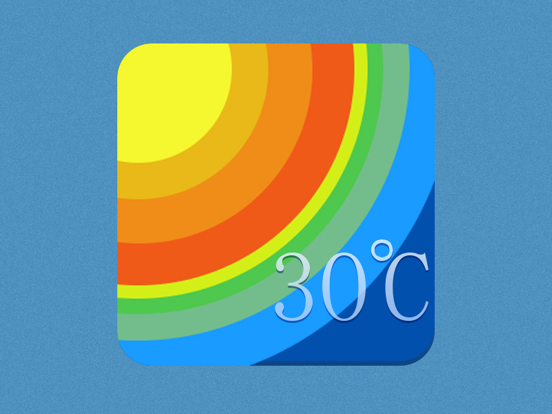 2016.8.30天气|图标|UI|悟空的花果山 - 原创设计