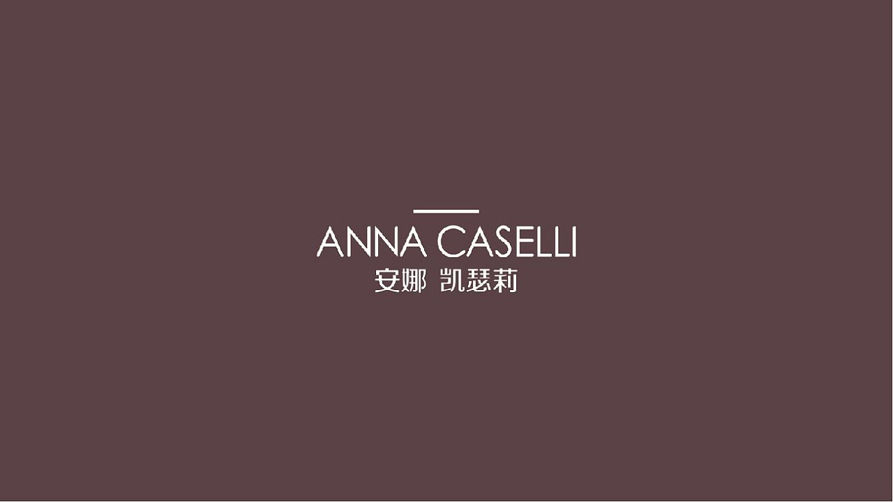 晨狮原创案例 丨 安娜·凯瑟莉高端女装标志vi设计