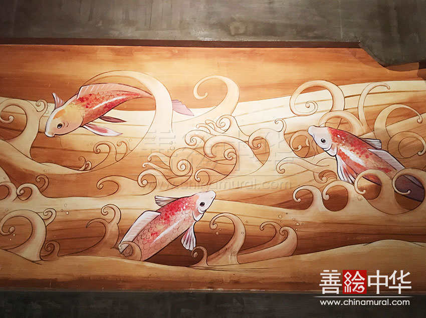 为上海嘉定区新开的一家蜀鱼烤鱼餐厅设计绘