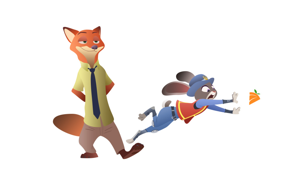 《疯狂动物城》你看了吗?|图形\/图案|平面|来自