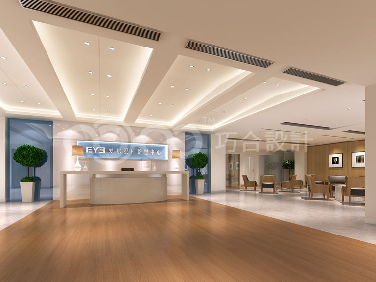 武汉汉口爱尔眼科医院设计|室内设计|空间|上海