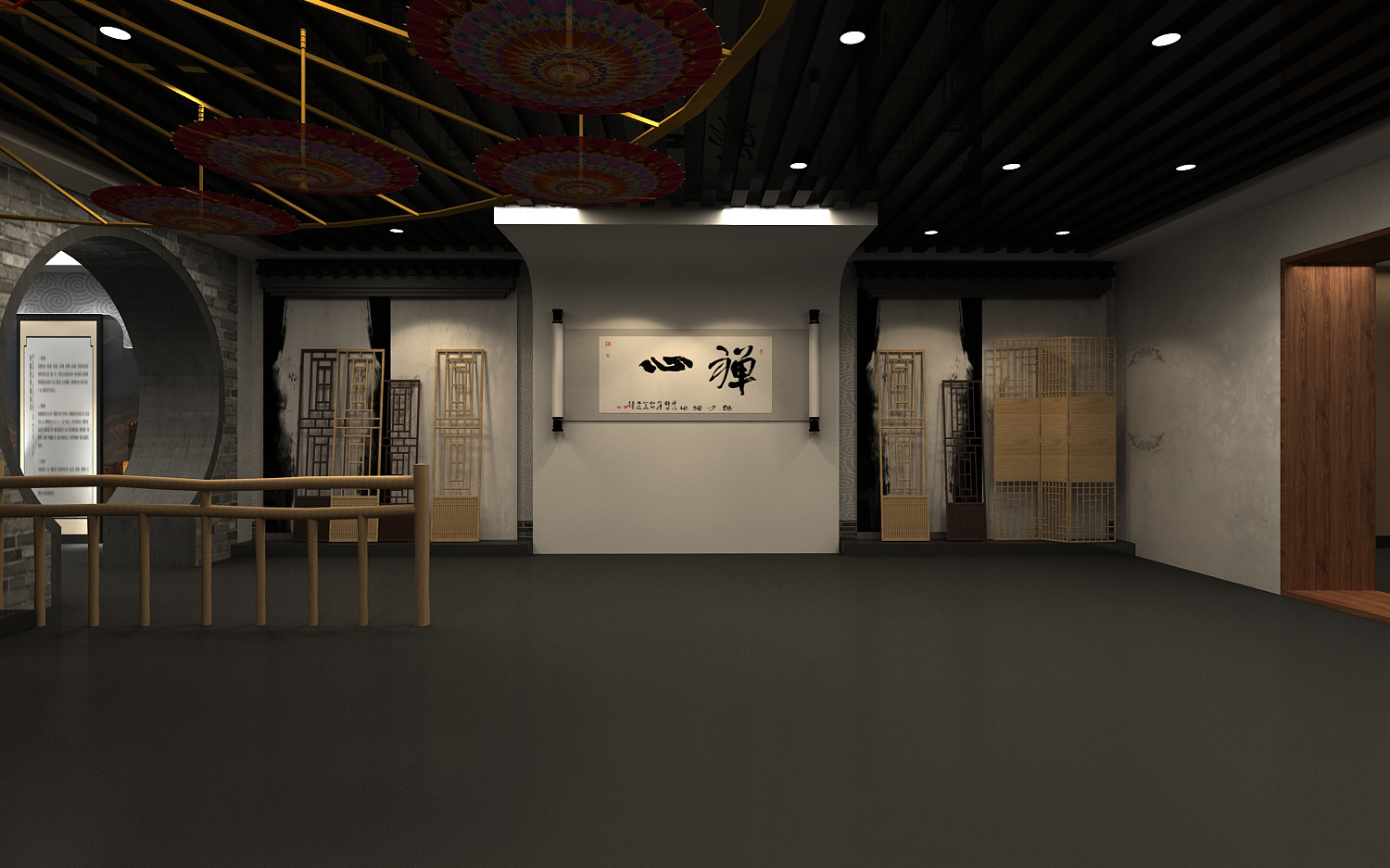 非遗展厅博物馆设计3d效果图,定制各类3d效果图设计