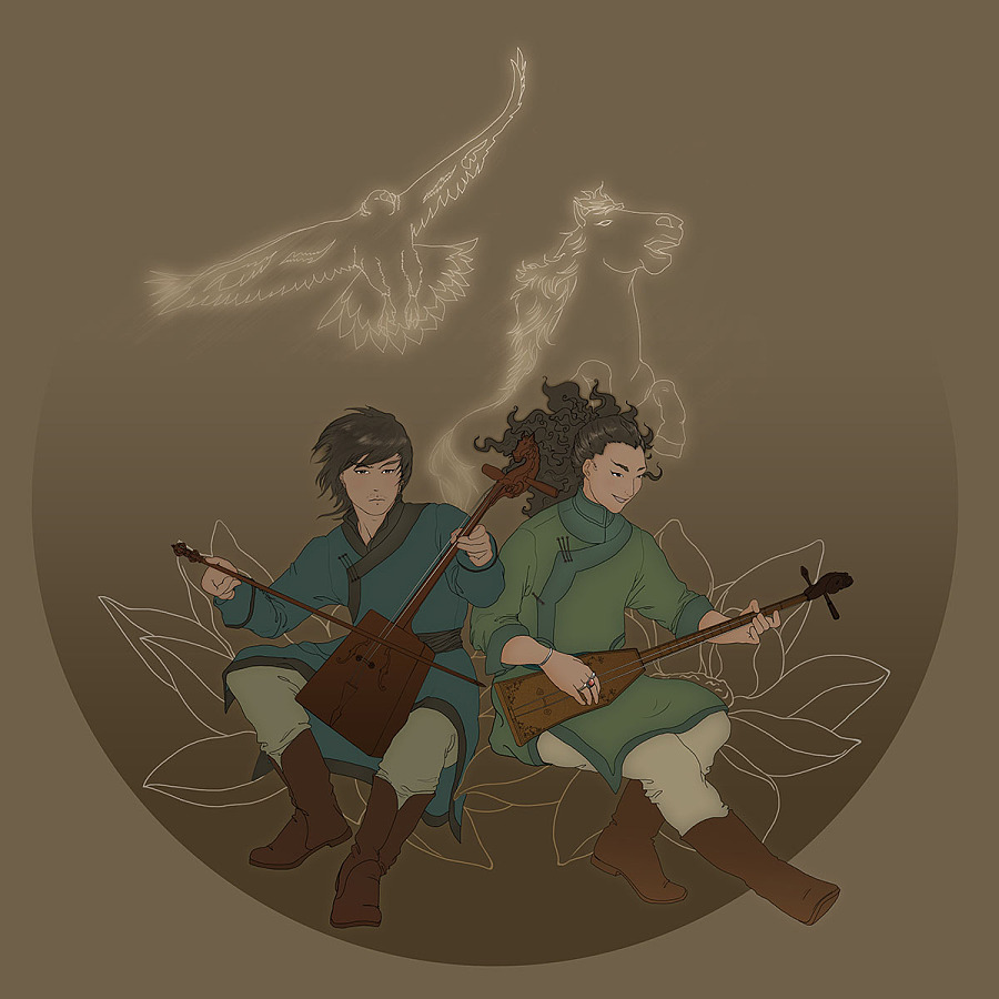 杭盖乐队|其他绘画|插画|项思岚 - 原创设计作品 - 站酷 (ZCOOL)