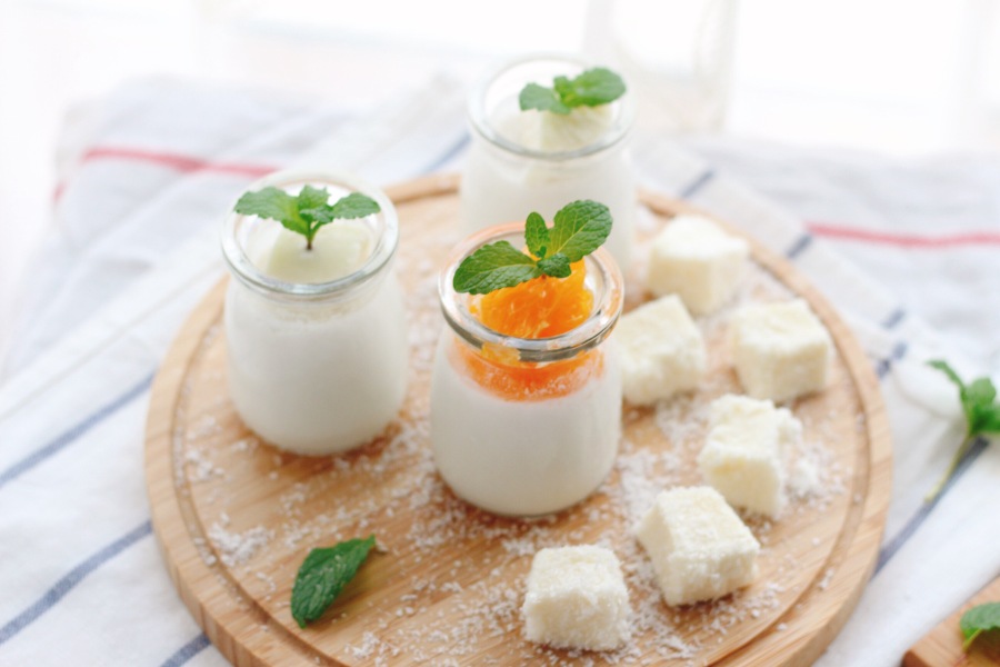 椰奶小方&椰奶布丁|静物|摄影|Sandy1 - 原创设