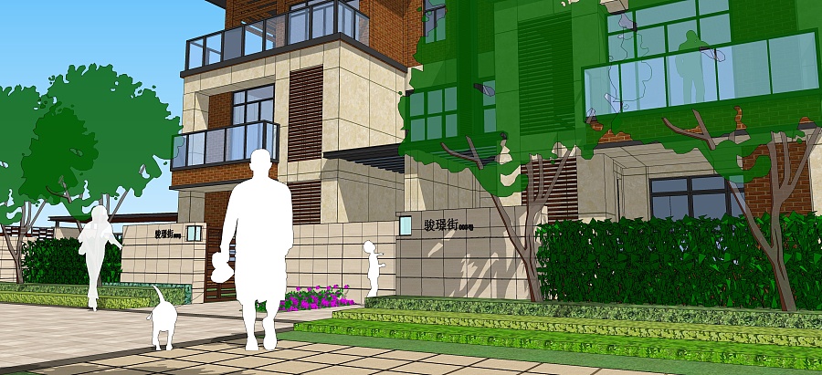 草图大师 lumion|园林景观\/规划|空间\/建筑|邱小