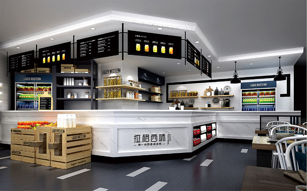 餐饮品牌形象设计 西餐连锁店品牌LOGO\/VI\/空间设计