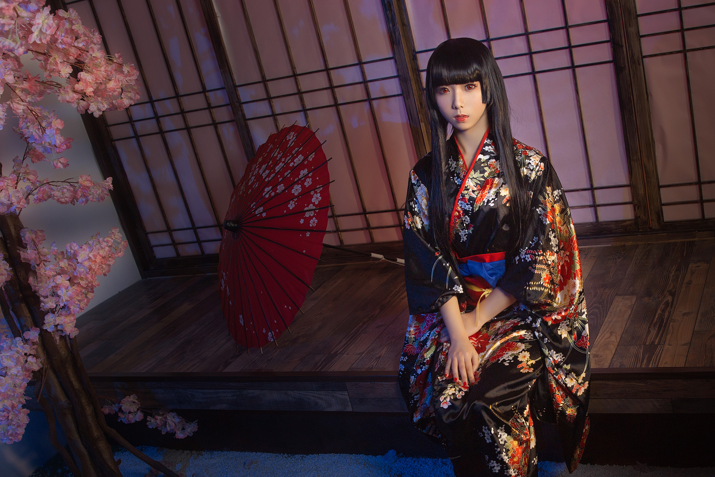 阎魔爱cos|摄影|人像|YJY槿央 - 原创作品 - 站酷 (ZCOOL)