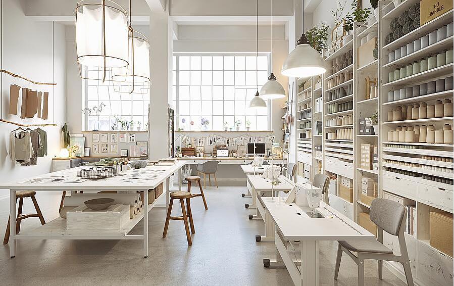 成都办公室设计公司--《成都小清新办公室设计