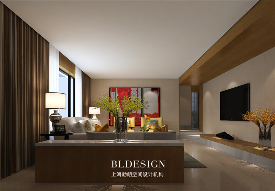 郑州知名别墅设计公司--高雅舒适的律师复式别