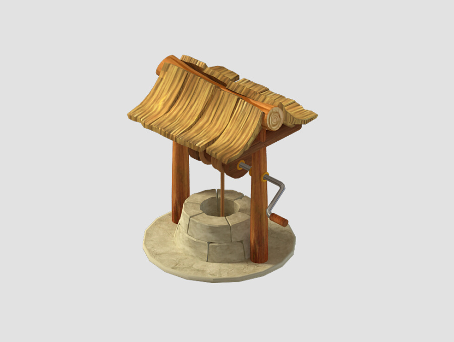 3DMAX游戏场景建模|场景|三维|Apul - 原创设计