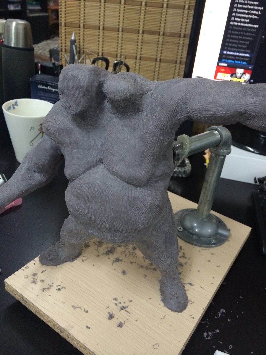 食人魔法师-第一次尝试做手办!|手办\/原型|手工