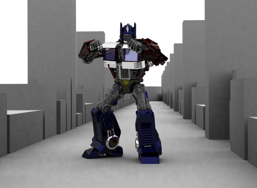 原创视频:擎天柱变形|动漫|三维|冥皇哈德斯BO