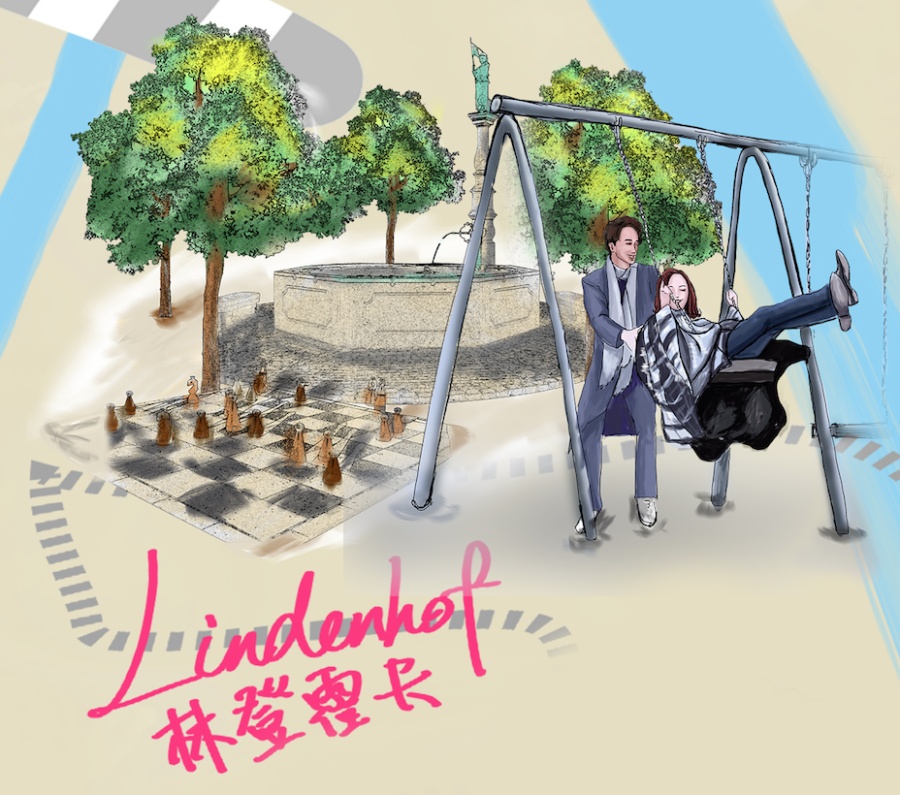 《亲爱的翻译官》浪漫苏黎世之旅-手绘地图|商