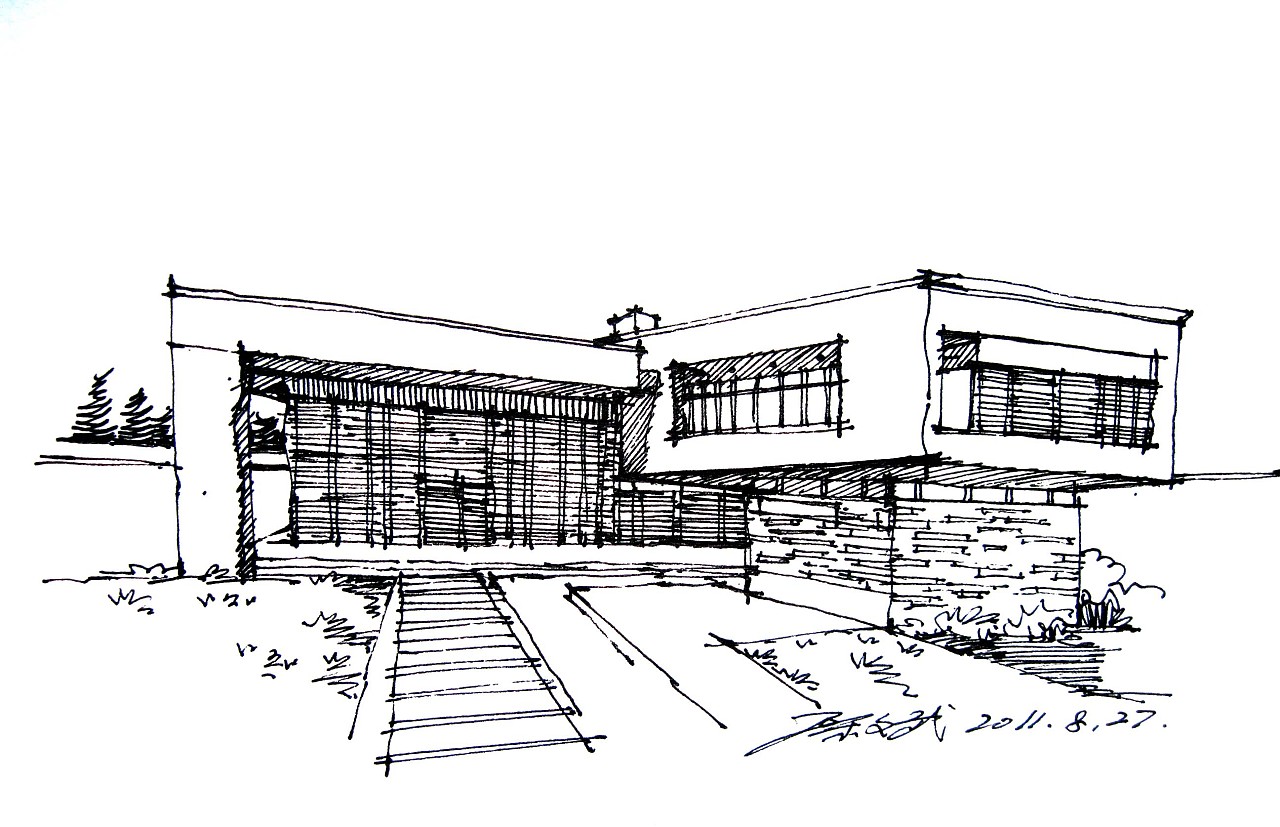 工程图 简笔画 平面图 手绘 线稿 1280_827