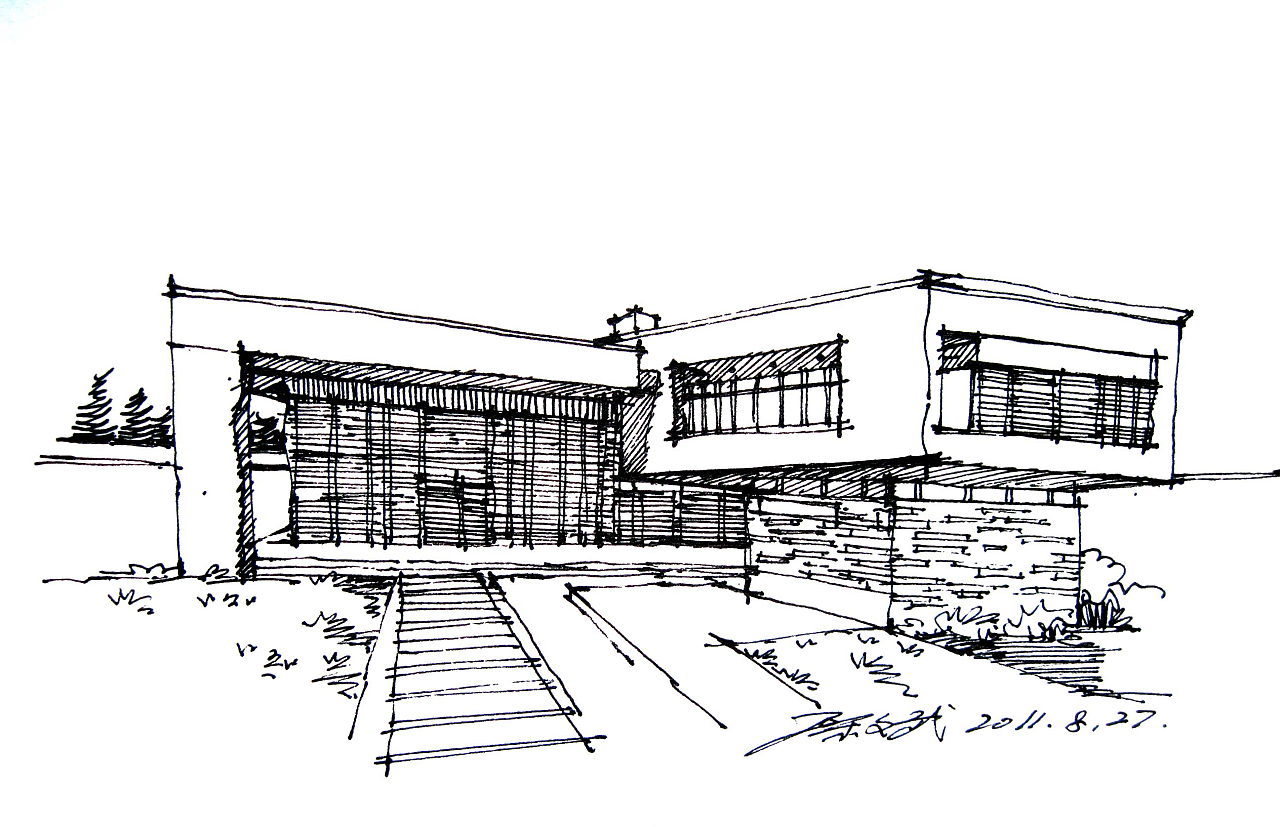 工程图 简笔画 平面图 手绘 线稿 1280_827