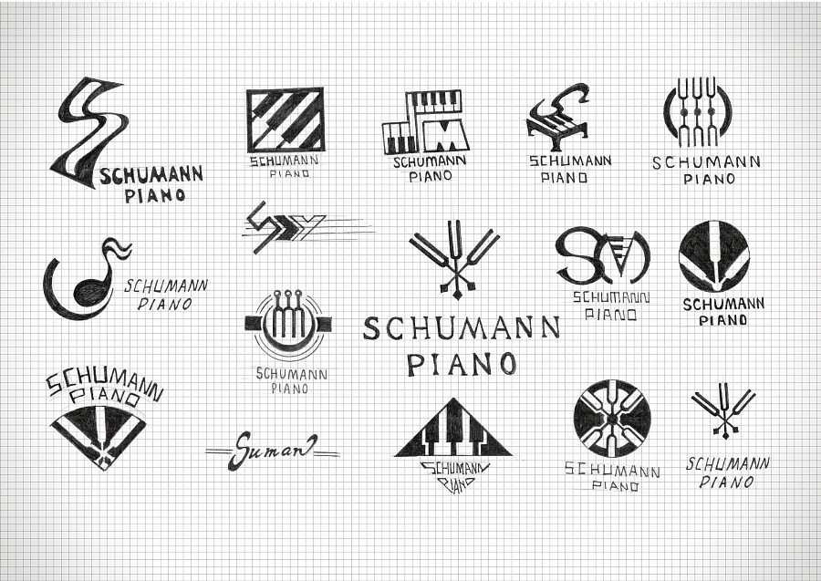 南京舒曼钢琴|VI\/CI|平面|JU一brand聚品牌 - 原