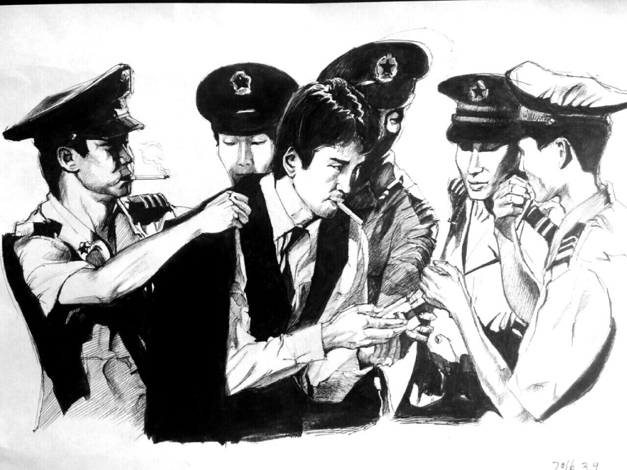 国产凌凌漆钢笔画|钢笔画|纯艺术|文艺爸爸 - 原