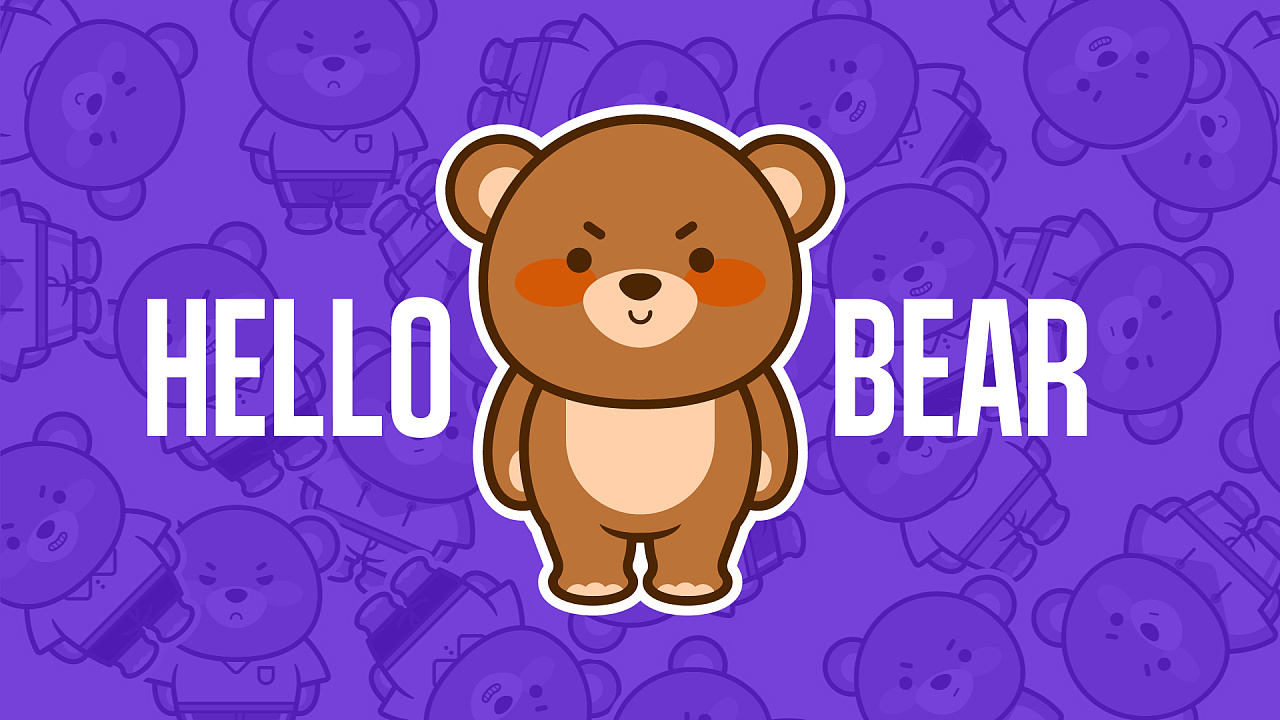 ip形象 | hello bear