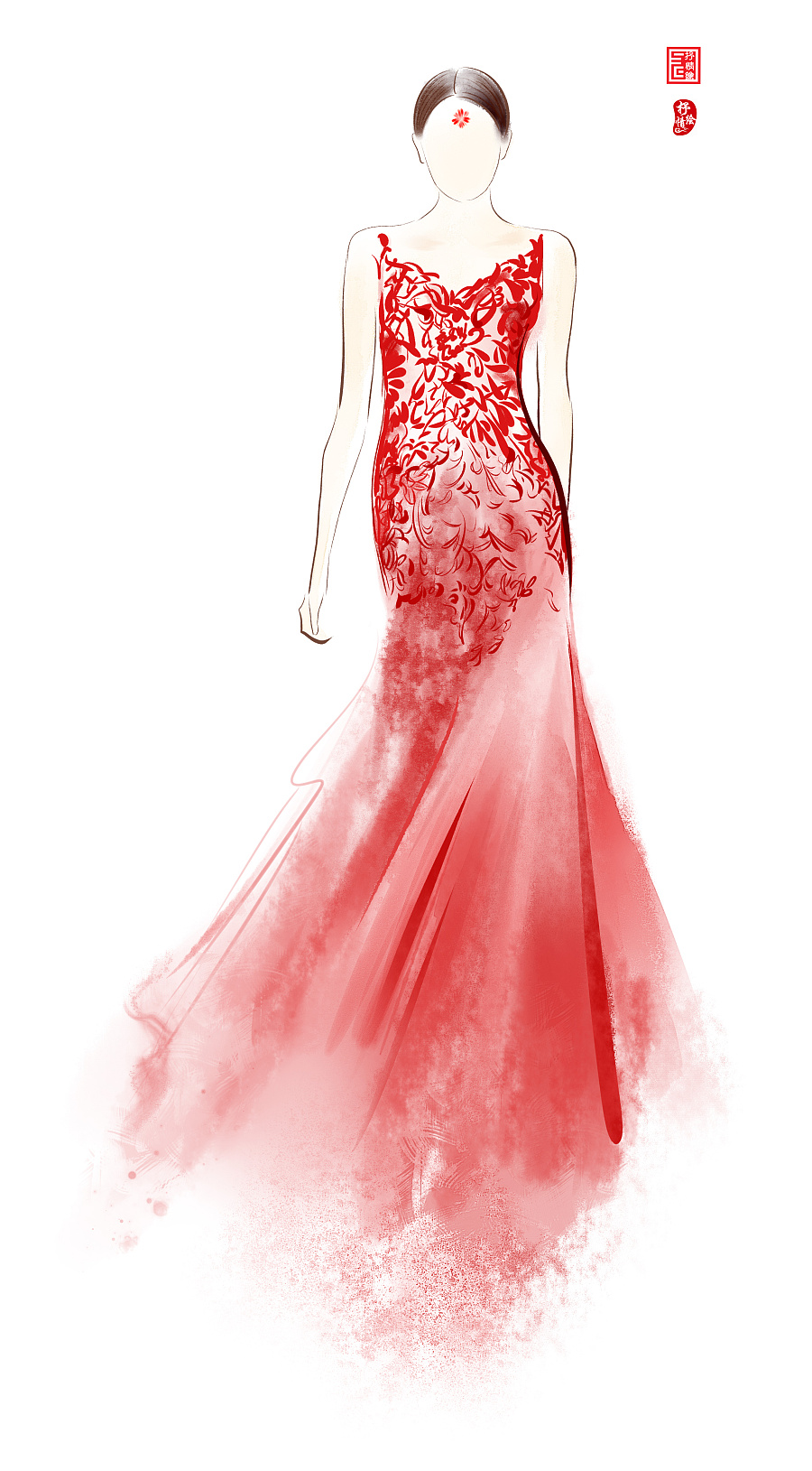 板绘系类|插画习作|插画|SQ灵犀狐 - 原创设计作