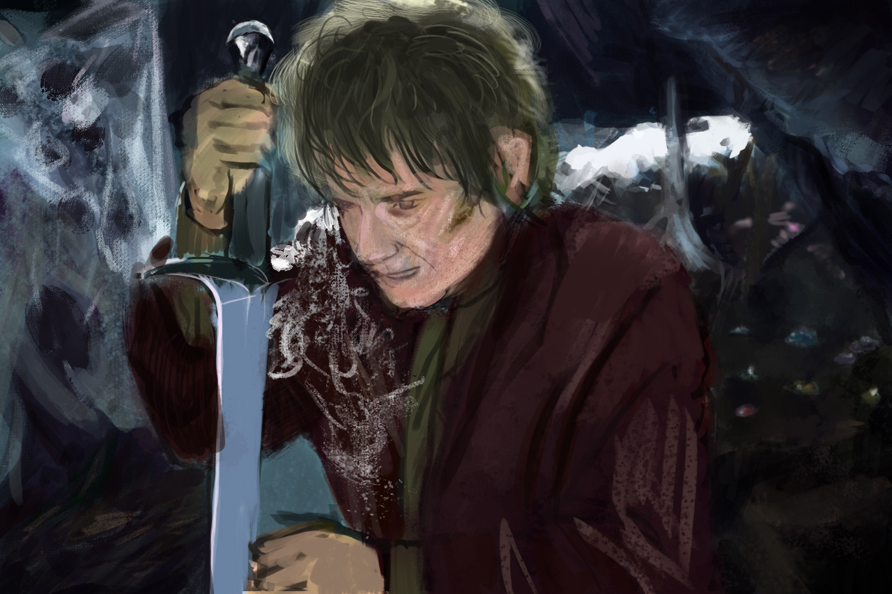 霍比特人|插画|商业插画|gaoshouj12 - 原创作品