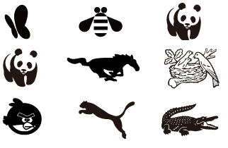 有趣的方式将10个品牌的动画形象连接起来,意在研究动物符号在品牌中