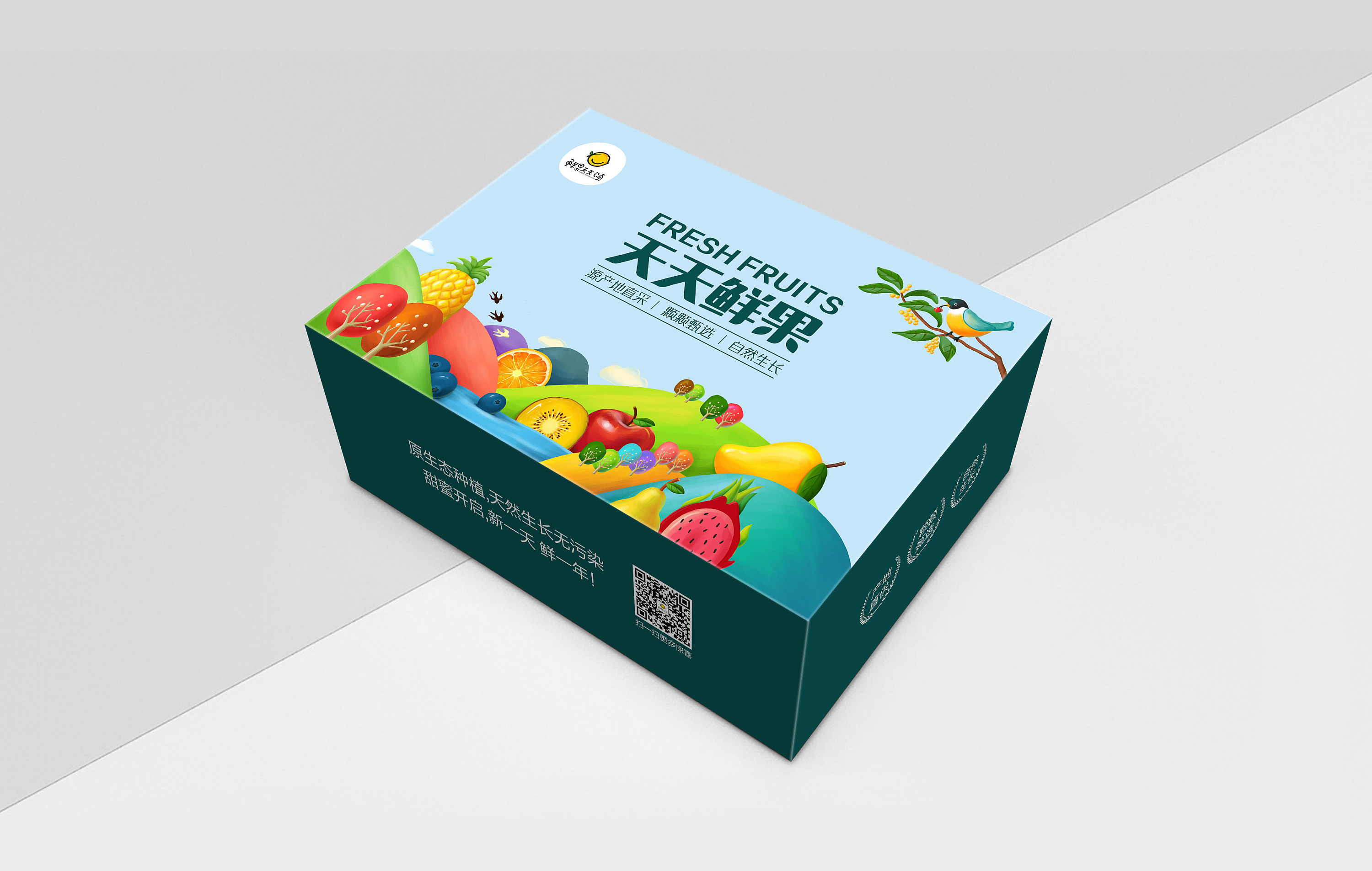 水果礼盒|平面|包装|王品设计 - 原创作品 - 站酷 (zcool)