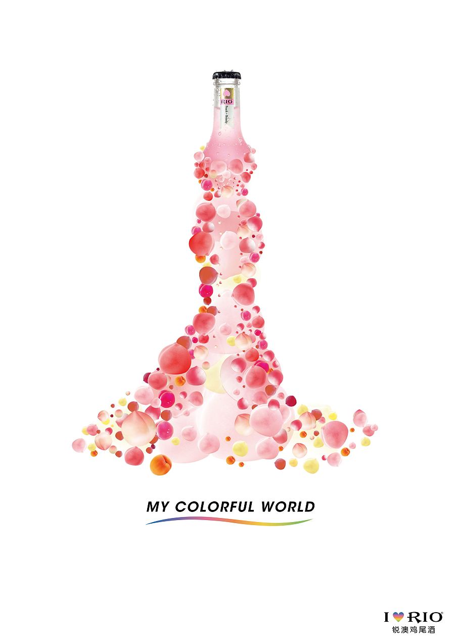 之前学院奖为锐欧鸡尾酒做的平面|DM\/宣传单\/