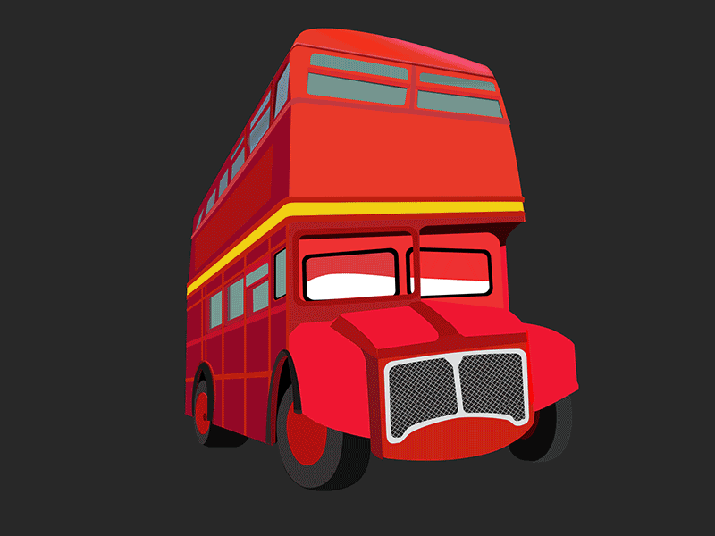 double-decker bus