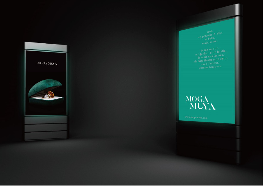 MOGA MUYA 时尚饰品品牌|标志|平面|jessie63