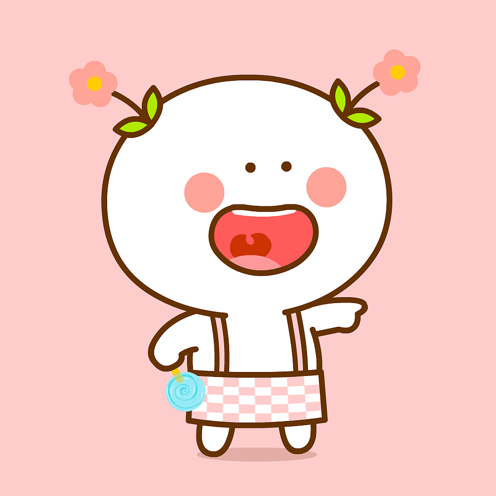 二花 桃小仙 微信表情 卡通动漫 头像壁纸