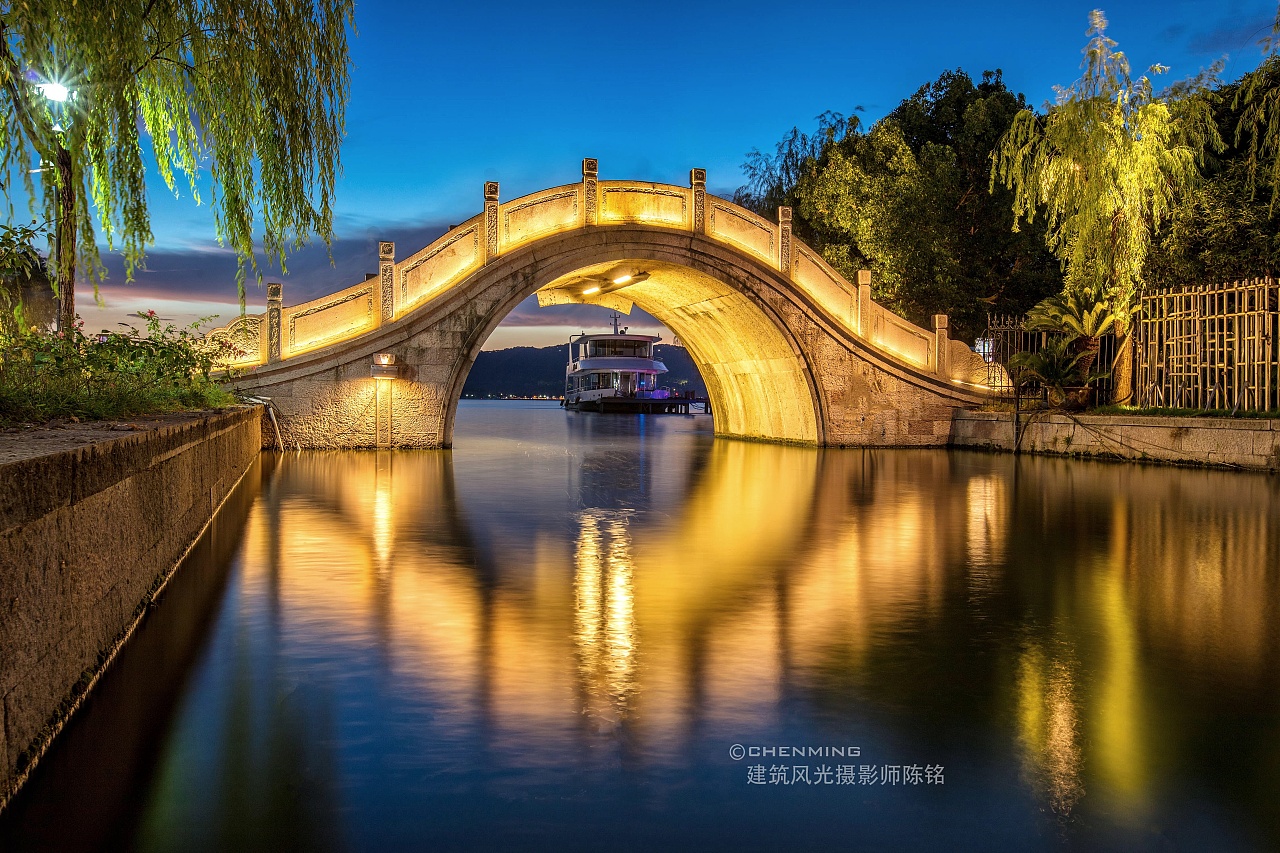 杭州西湖长桥高清图片下载-正版图片501060273-摄图网