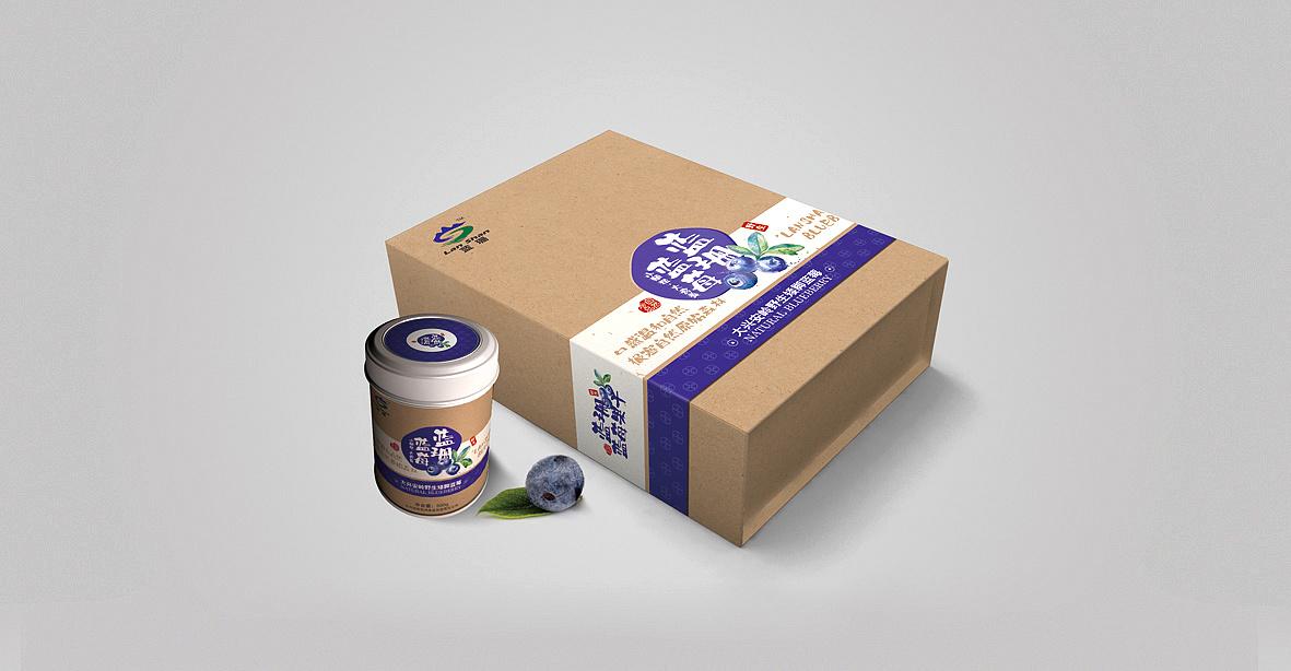 大兴安岭-蓝珊蓝莓品牌全案|平面|包装|叁仟 - 原